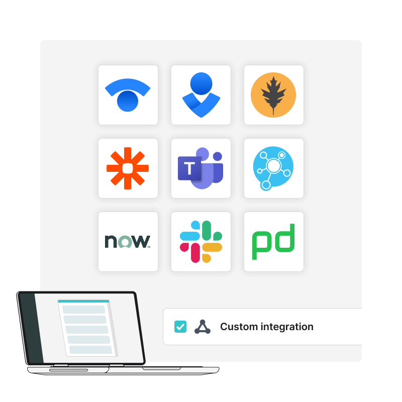 Verwenden Sie benutzerdefinierte Integrationen, um die Anforderungen Ihres Teams zu erfüllen